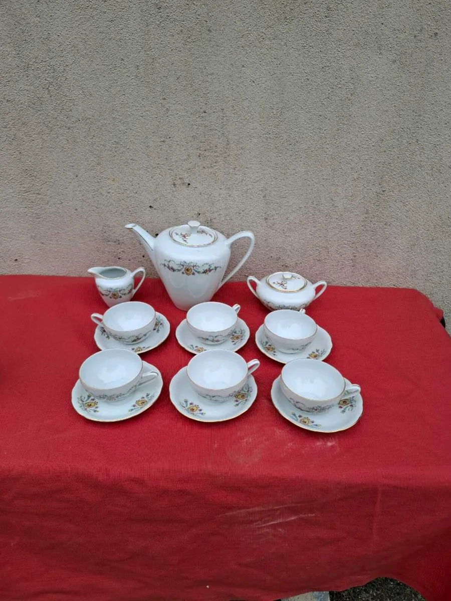 China tea set with cups postage possible