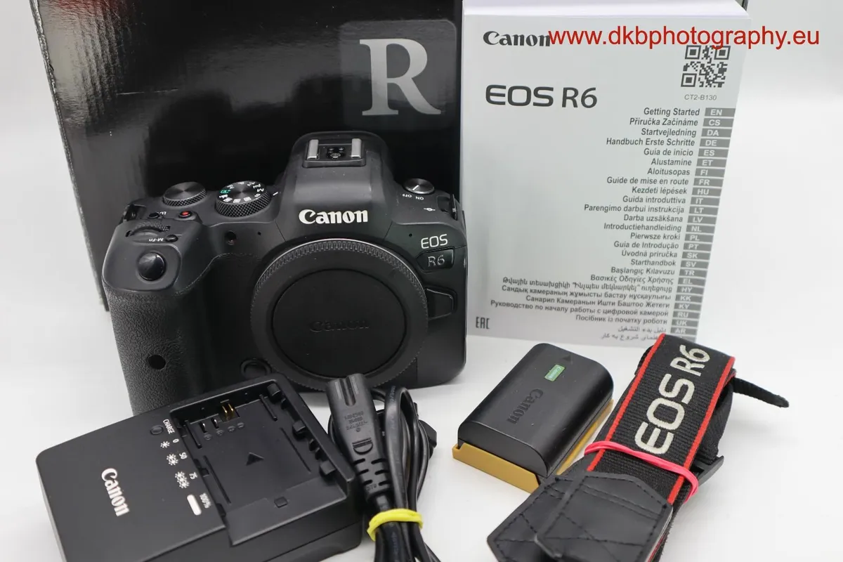 CANON EOS R6 MIRRORLESS CAMERA #0521 - Image 1
