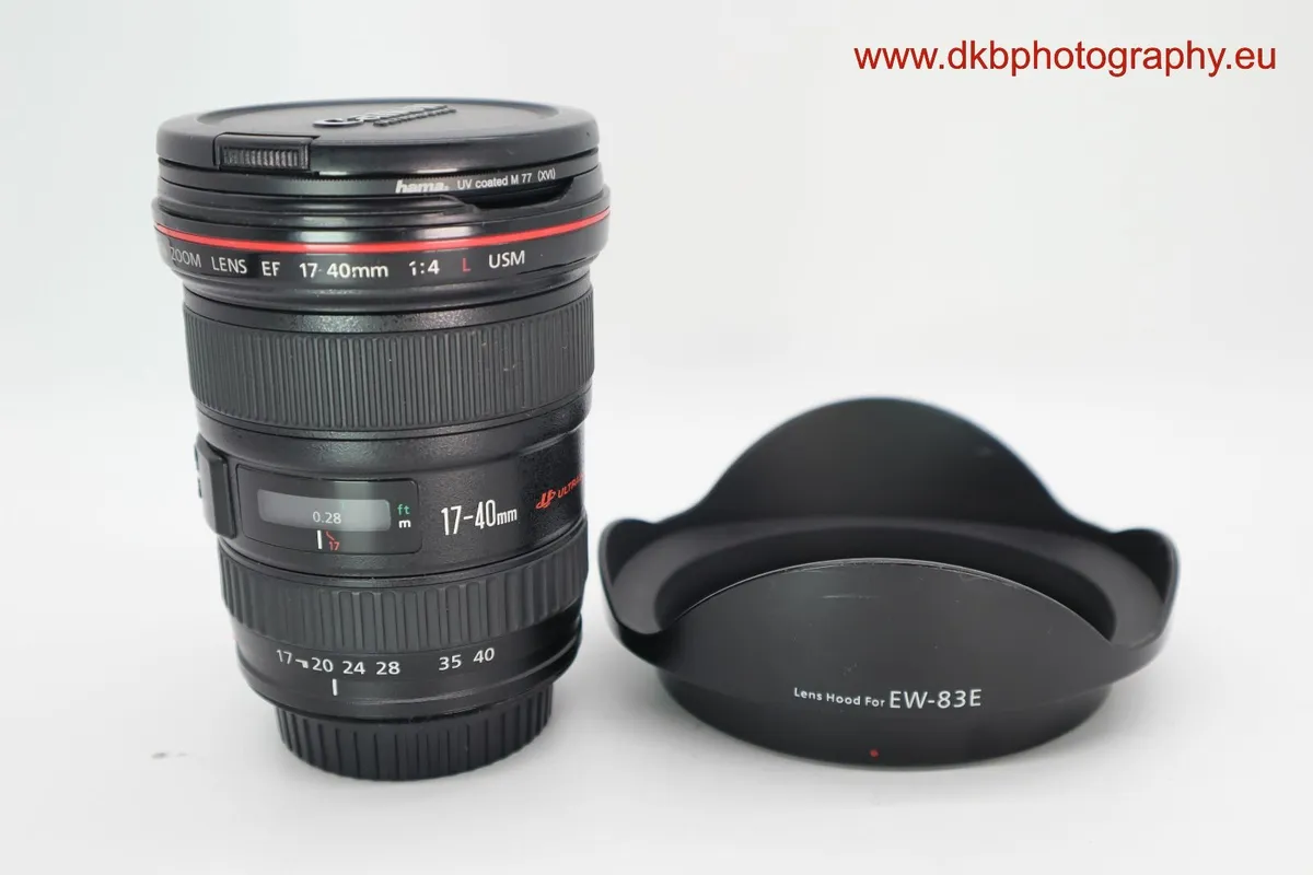 CANON EF 17-40mm F4L USM LENS #0534 - Image 2
