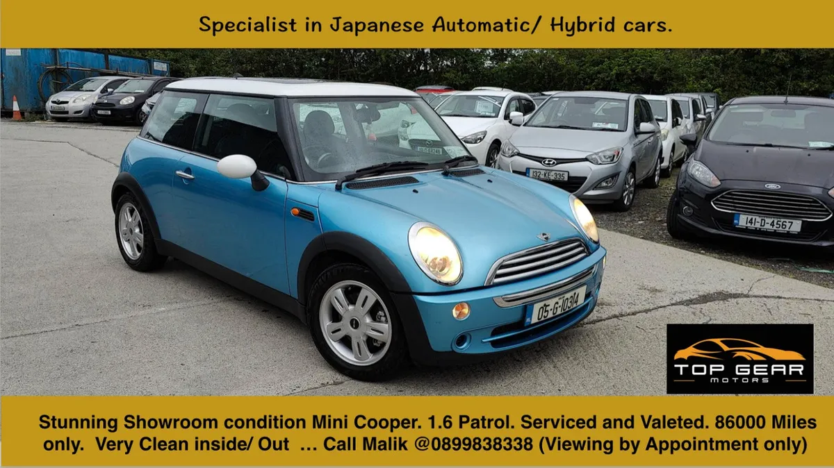 05 Mini Cooper 1.6 Petrol Automatic. Mint conditio - Image 1