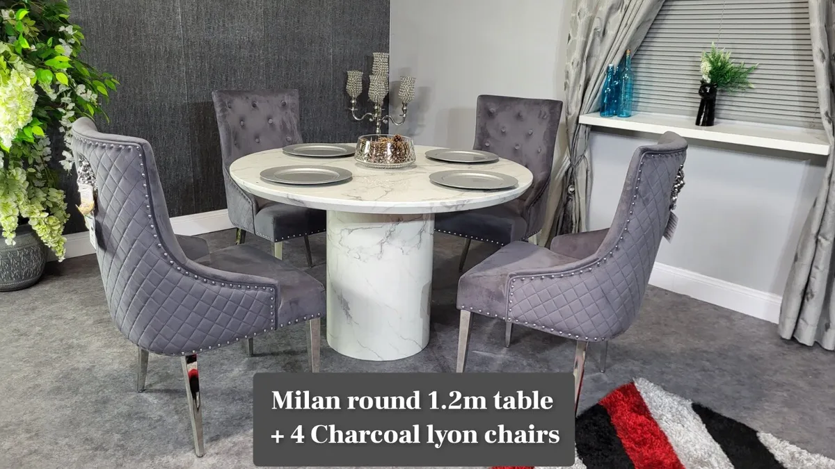 Stylish Marble Table Set Armagh Offer
Modern marb - Image 2