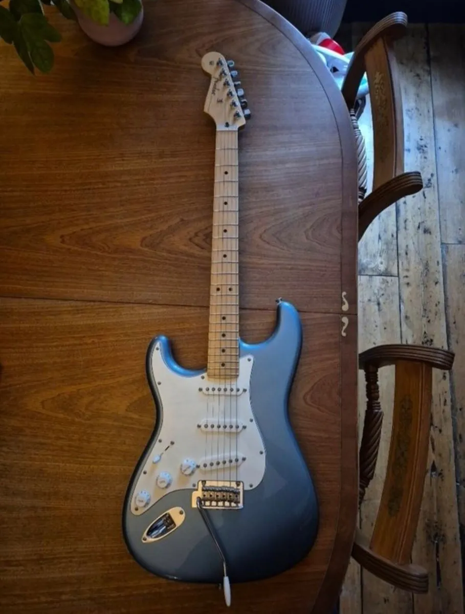 Left Handed Fender Player Strat - Tidepool Blue - Image 1