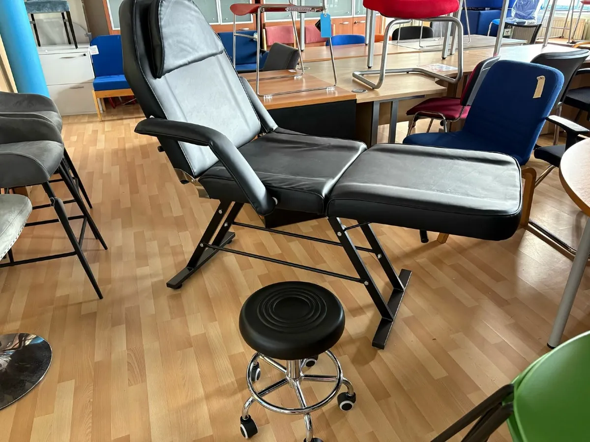 Multipurpose chair bed with stool - £250+VAT - Image 3