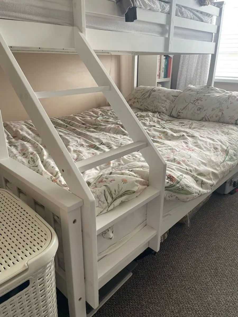White Double and Single bunk - Image 2