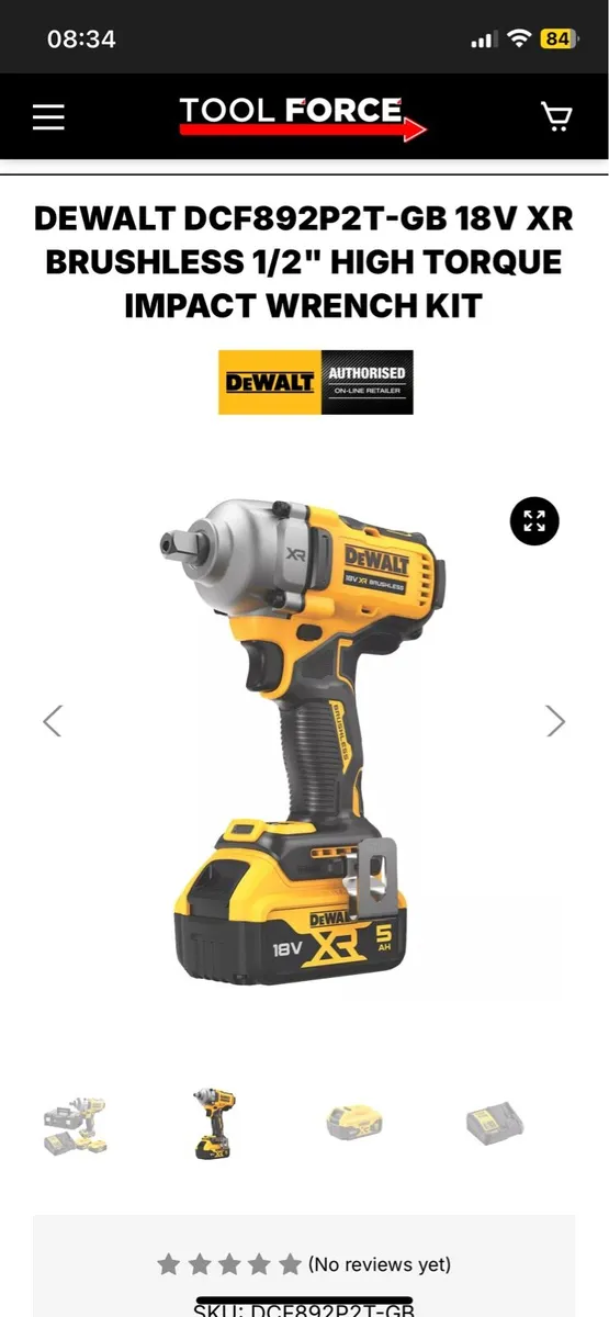Dewalt impact wrench 1/2” - Image 4