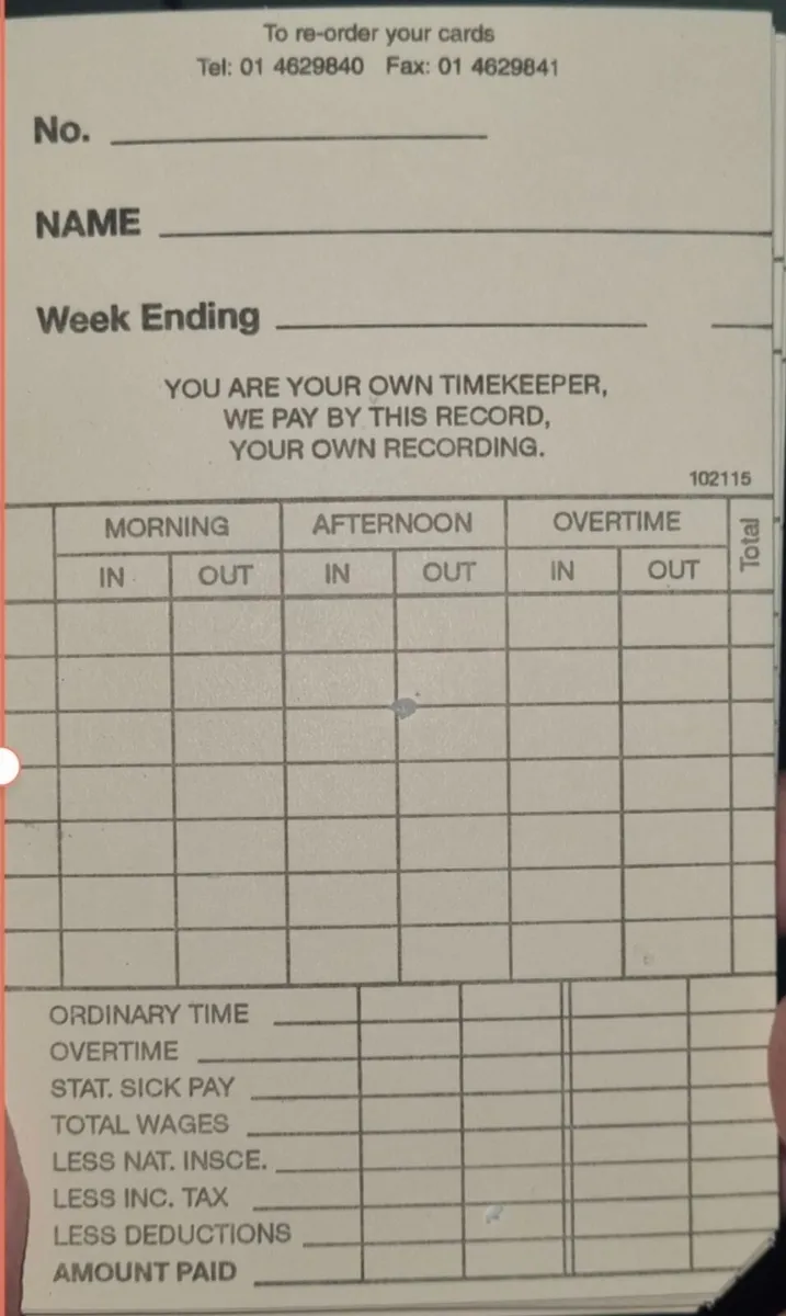 Employee Coper Clock in Timer - Image 4