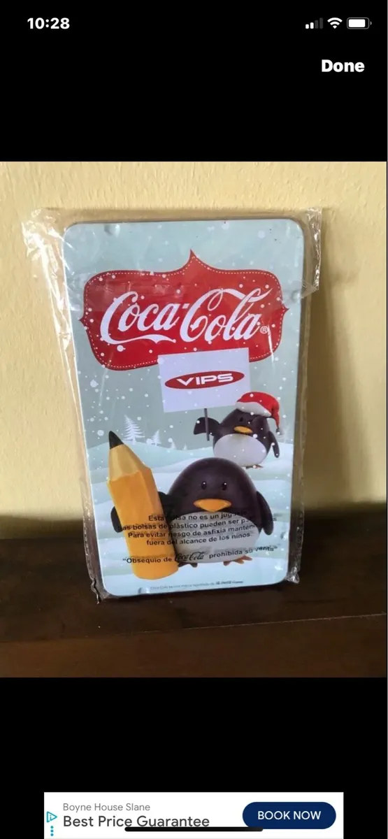 Coca Cola Colouring Pencils in Metal Box - Image 3