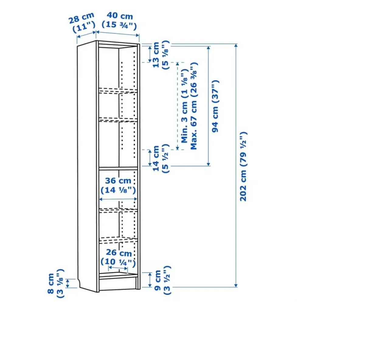 Billy bookcases - Image 4