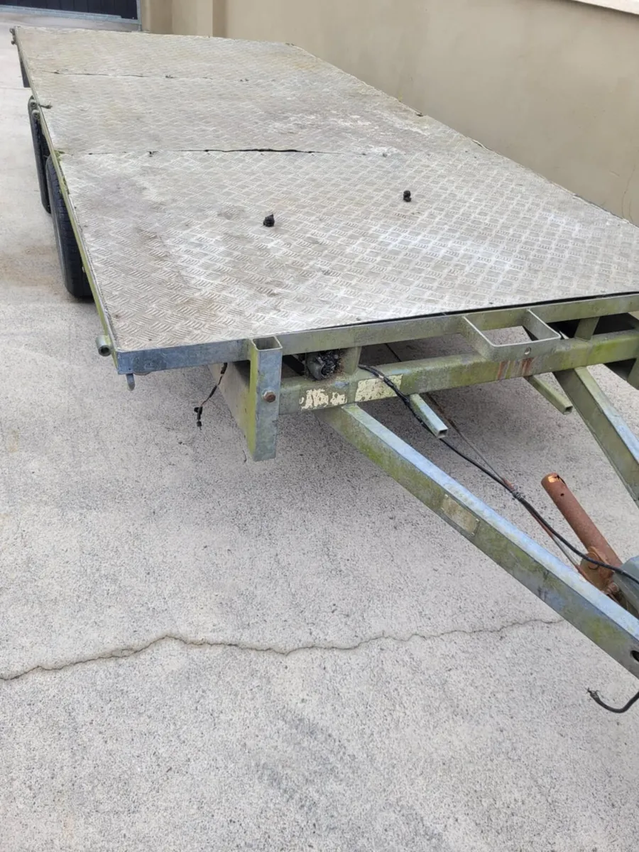 12x5'6 ifor Williams trailer flat bed - Image 2