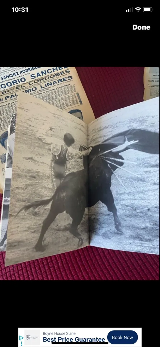 Vintage Spanish Bullfighting Memorabilia - Image 4