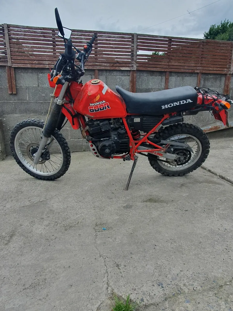 1986 honda xl600r - Image 1