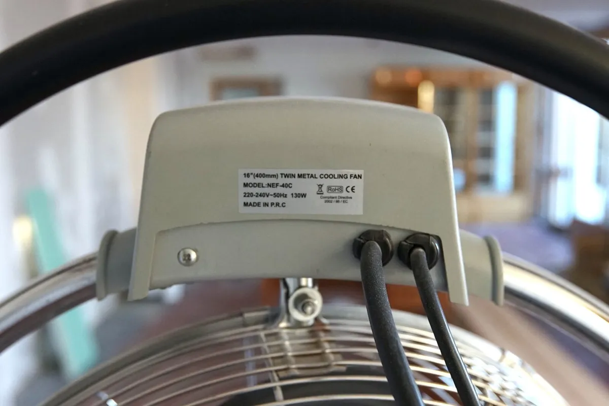 16”/400mm 130W oscillating fans - Image 3