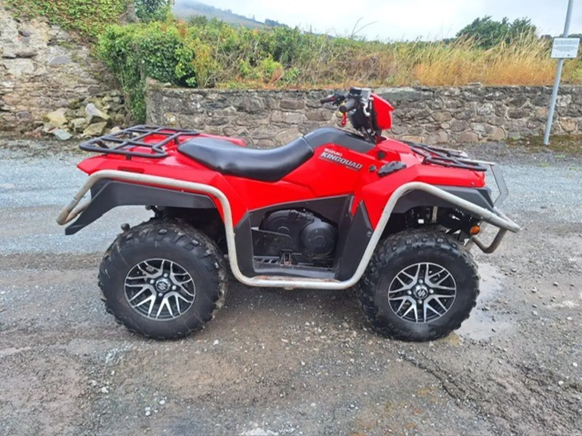 2022 Suzuki LT-A500 Kingquad, Power Steering & Fra - Image 3