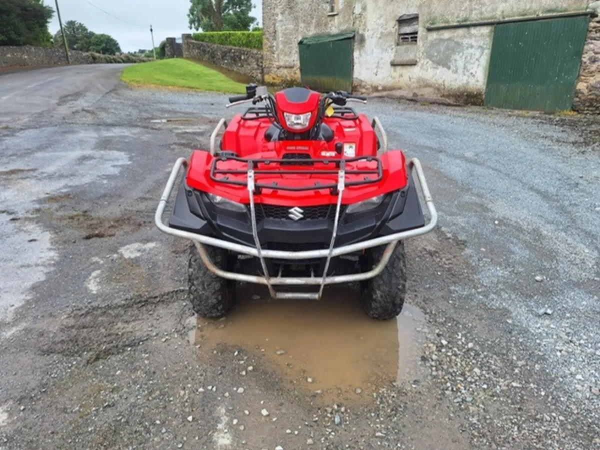 2022 Suzuki LT-A500 Kingquad, Power Steering & Fra - Image 4