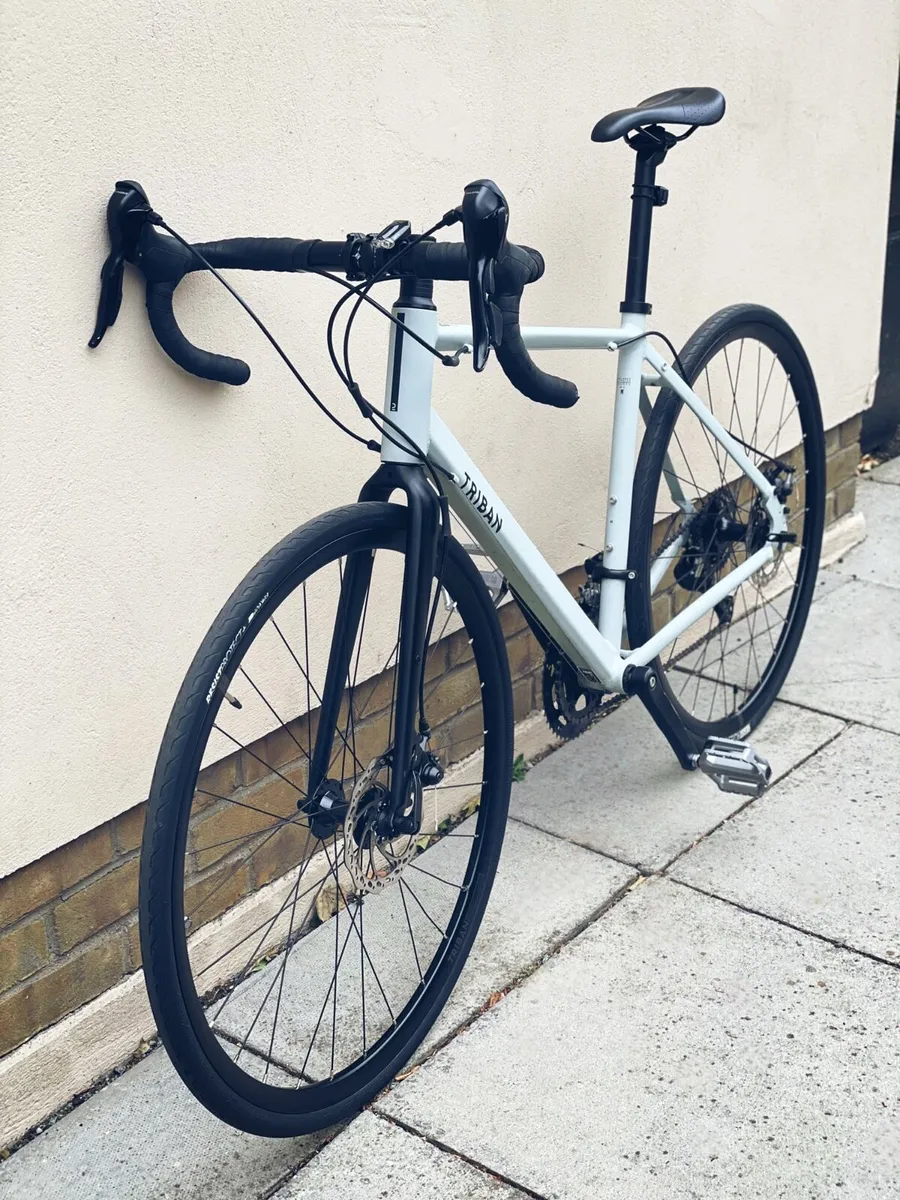 Triban RC120 Disc Road Bike - Size M - Barely used - Image 1