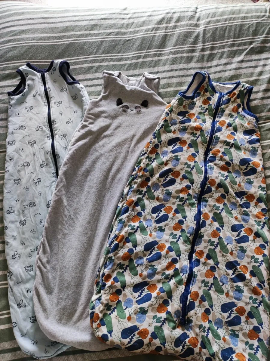 3 Toddler Sleeping Bags (18-36m)
