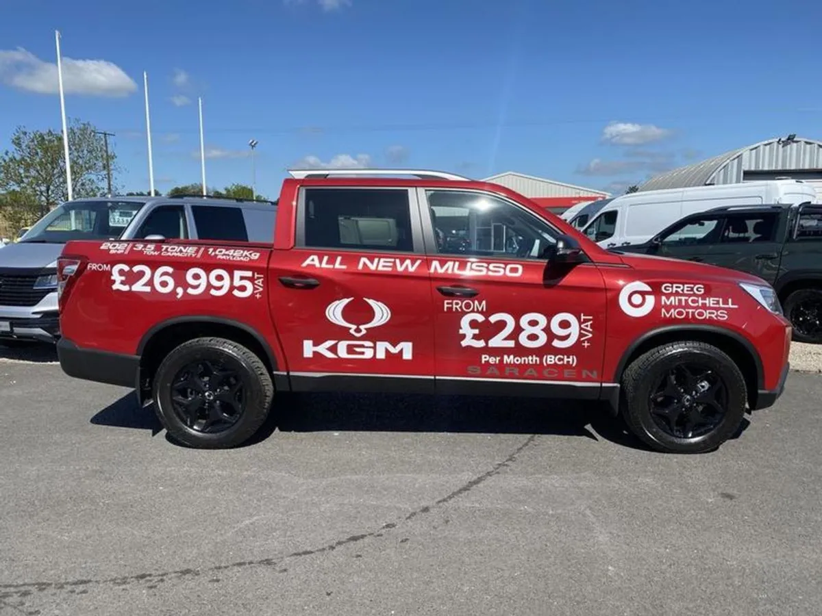 KGM Musso 2.2 Double Cab Pick Up Saracen Auto - Image 4