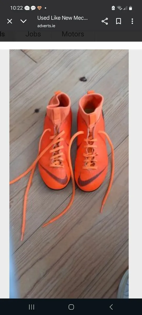 Like new mecurial football boots uk 4.5 and more!