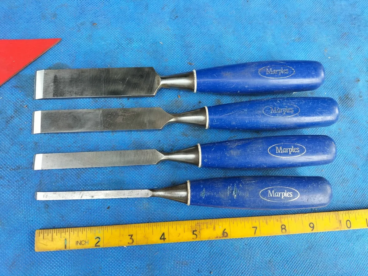 4 Firmer Chisels by Marples - Image 1