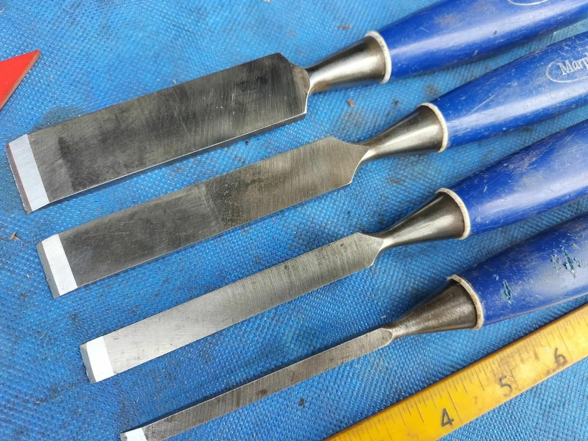 4 Firmer Chisels by Marples - Image 3