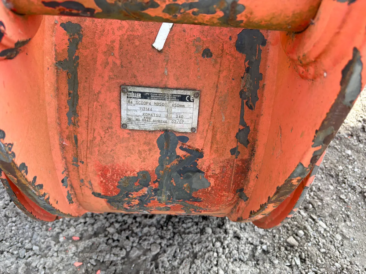 Digging Bucket (D14) Miller Hitch - Image 3