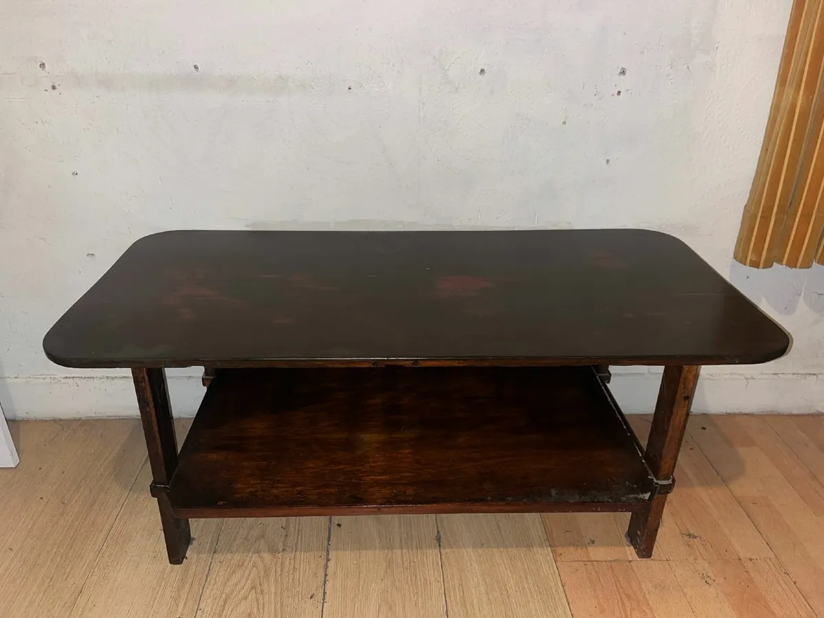 Antique Coffee Table - Image 3