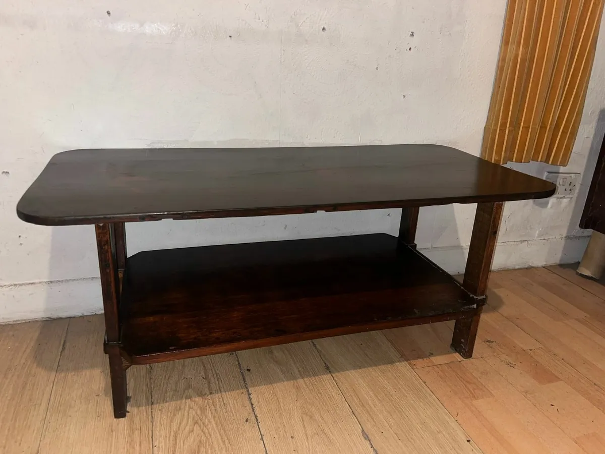 Antique Coffee Table - Image 4