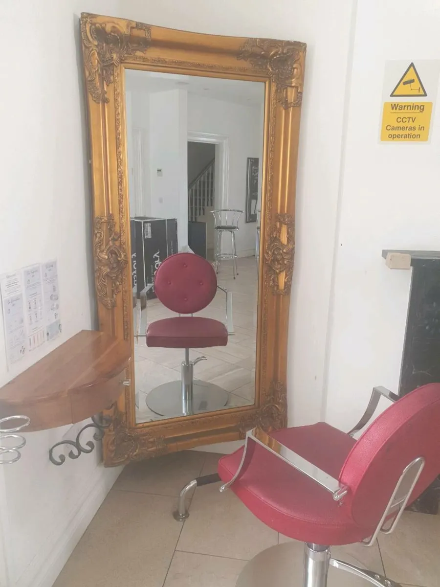 Gilded full length mirrors - Image 2