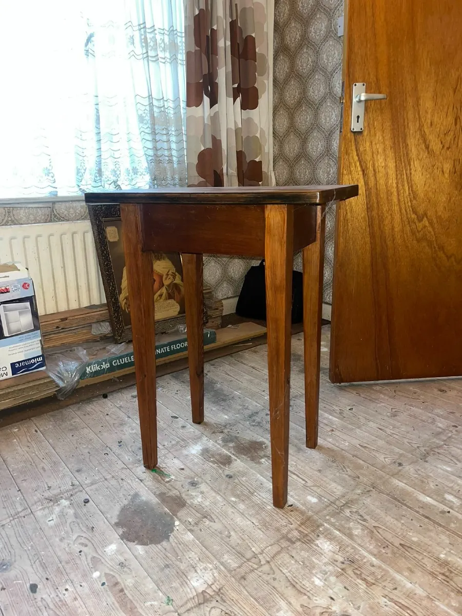 Antique Side Table - Image 3