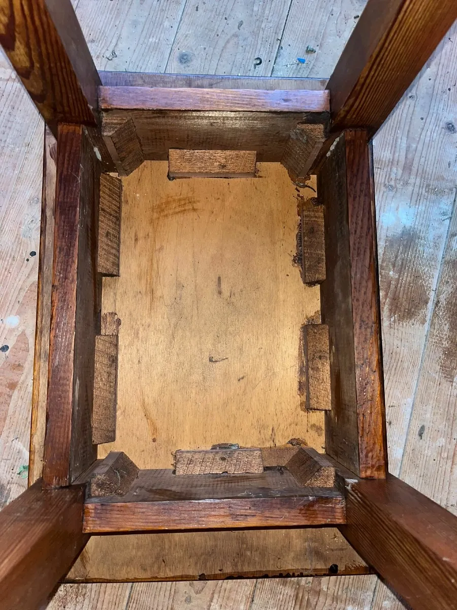 Antique Side Table - Image 4