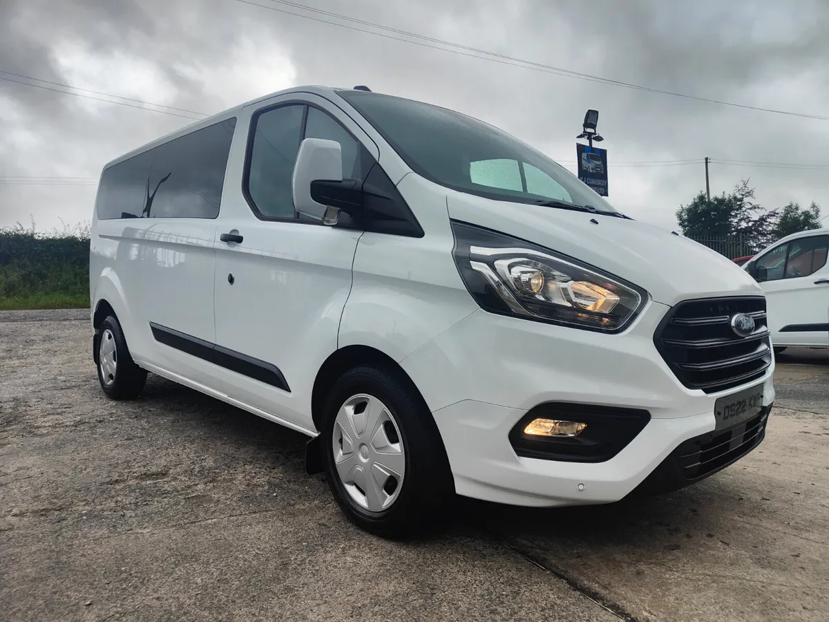 OUTSTANDING 2022 TRANSIT CUSTOM 130 LWB KOMBI BUS - Image 1