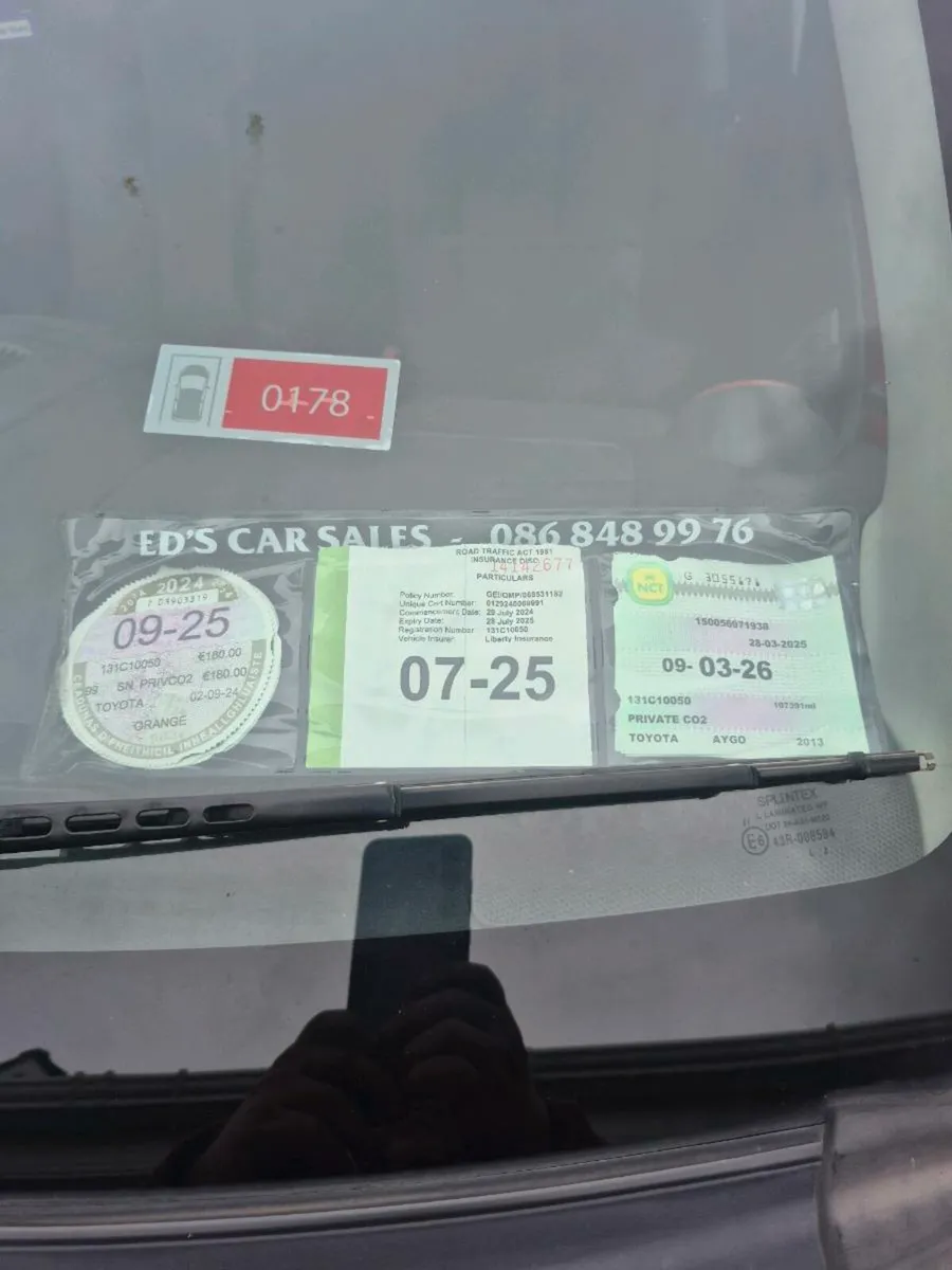 Toyota Aygo Fire 2013 - Image 1