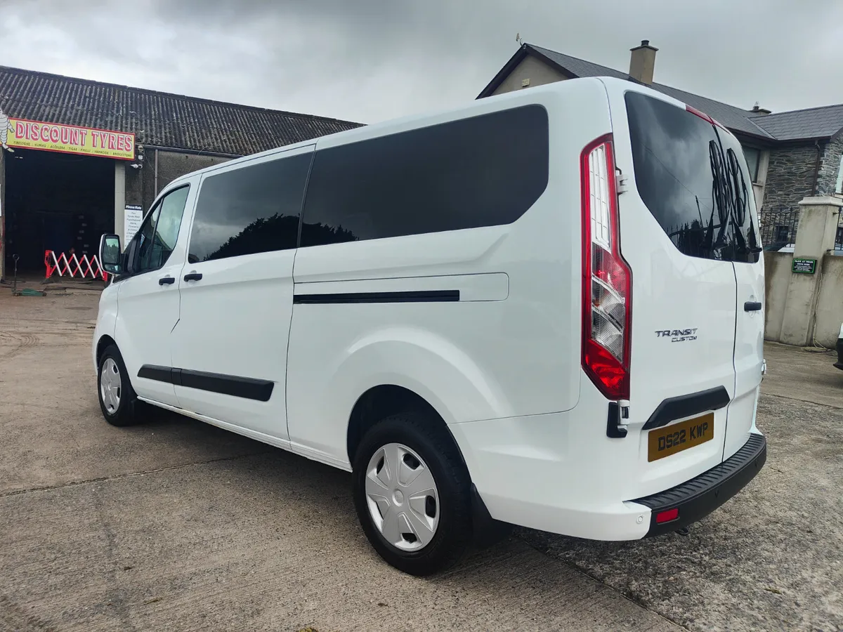 OUTSTANDING 2022 TRANSIT CUSTOM 130 LWB KOMBI BUS - Image 4