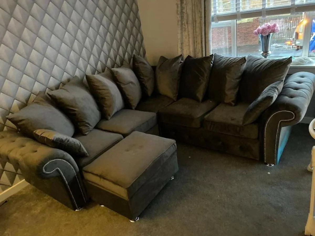 Fabric Sofas Available for Delivery
Brand new leat - Image 1