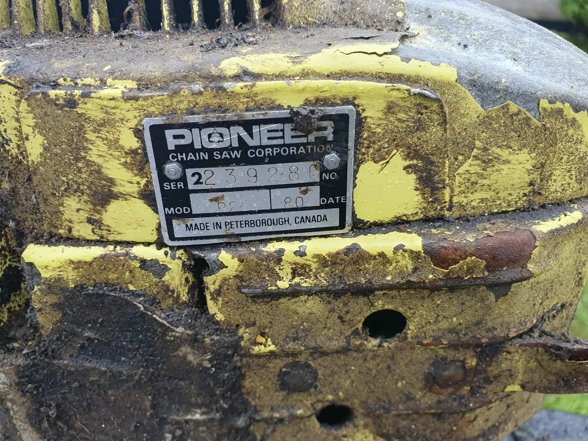 Pioneer p26 chainsaw - Image 1