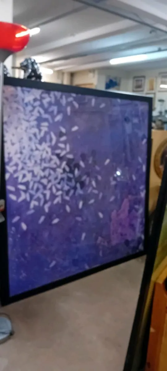 Large Signed Original Framed Painting - Image 1