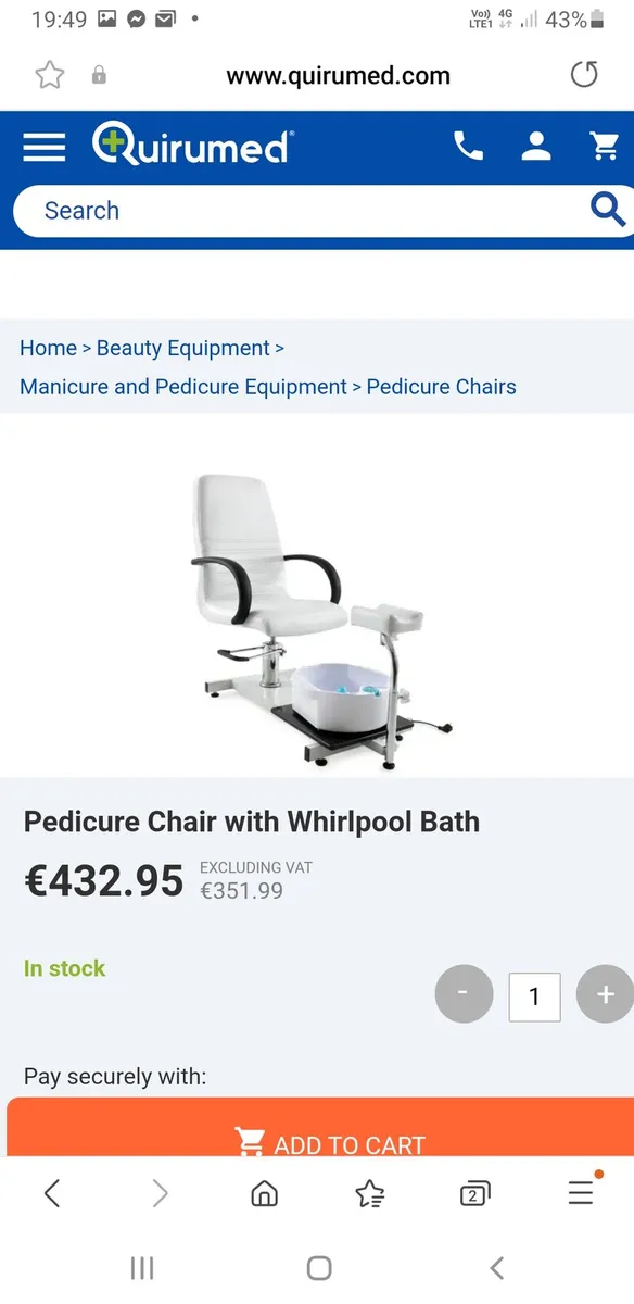 Pedicure chair - Image 3