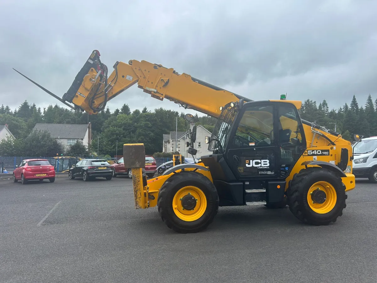 2024 JCB 540-180 Big Engine / Joystick / AC - Image 2