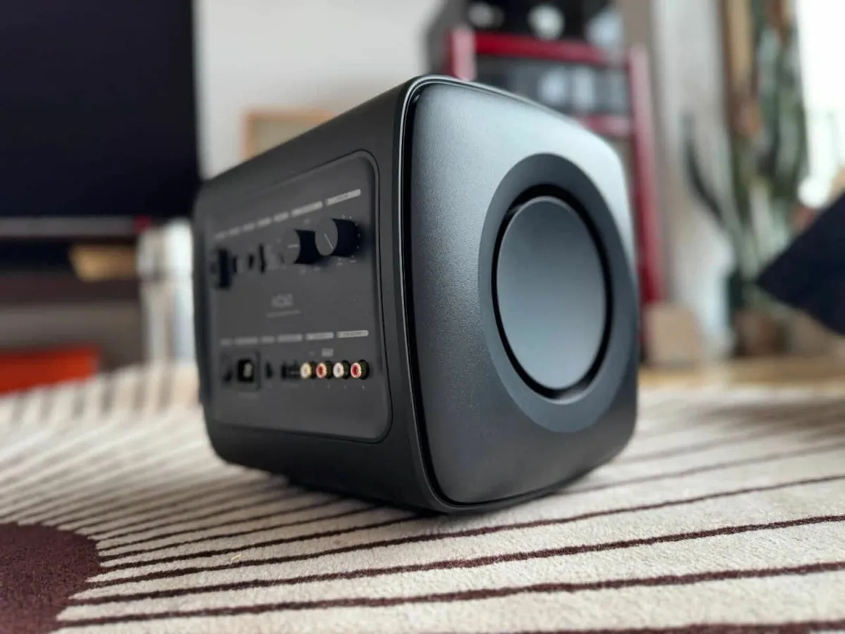 KEF KC62 “Uni-Core” Subwoofer (Carbon Black) - Image 1