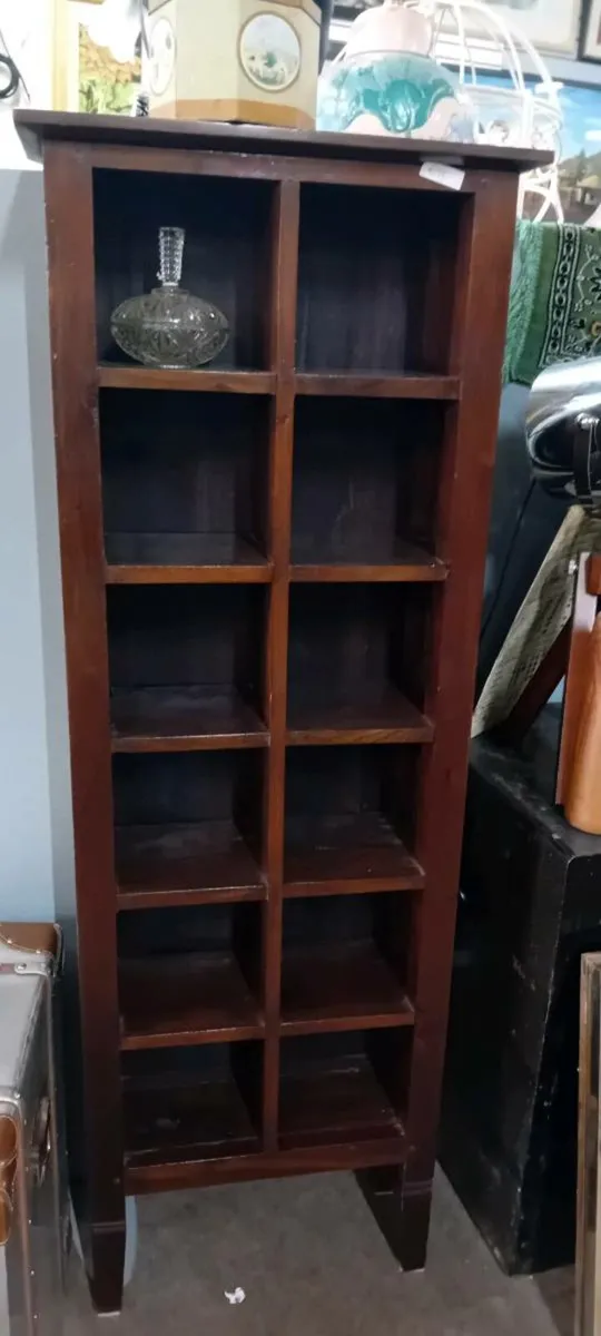 Modern Hardwood Shelving Unit