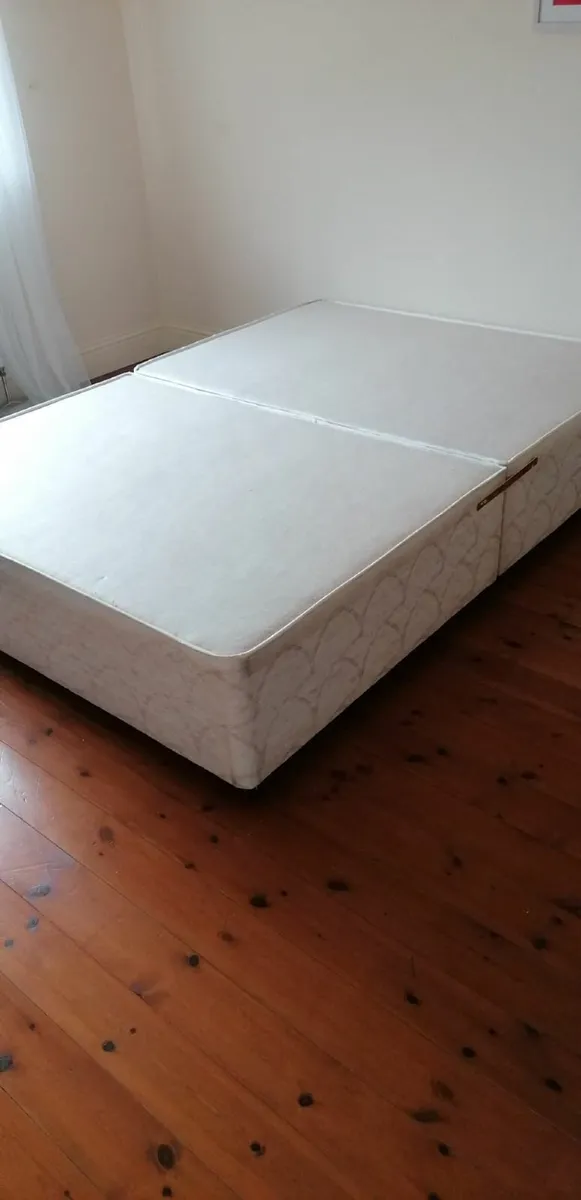 Double divan bed base - Image 3