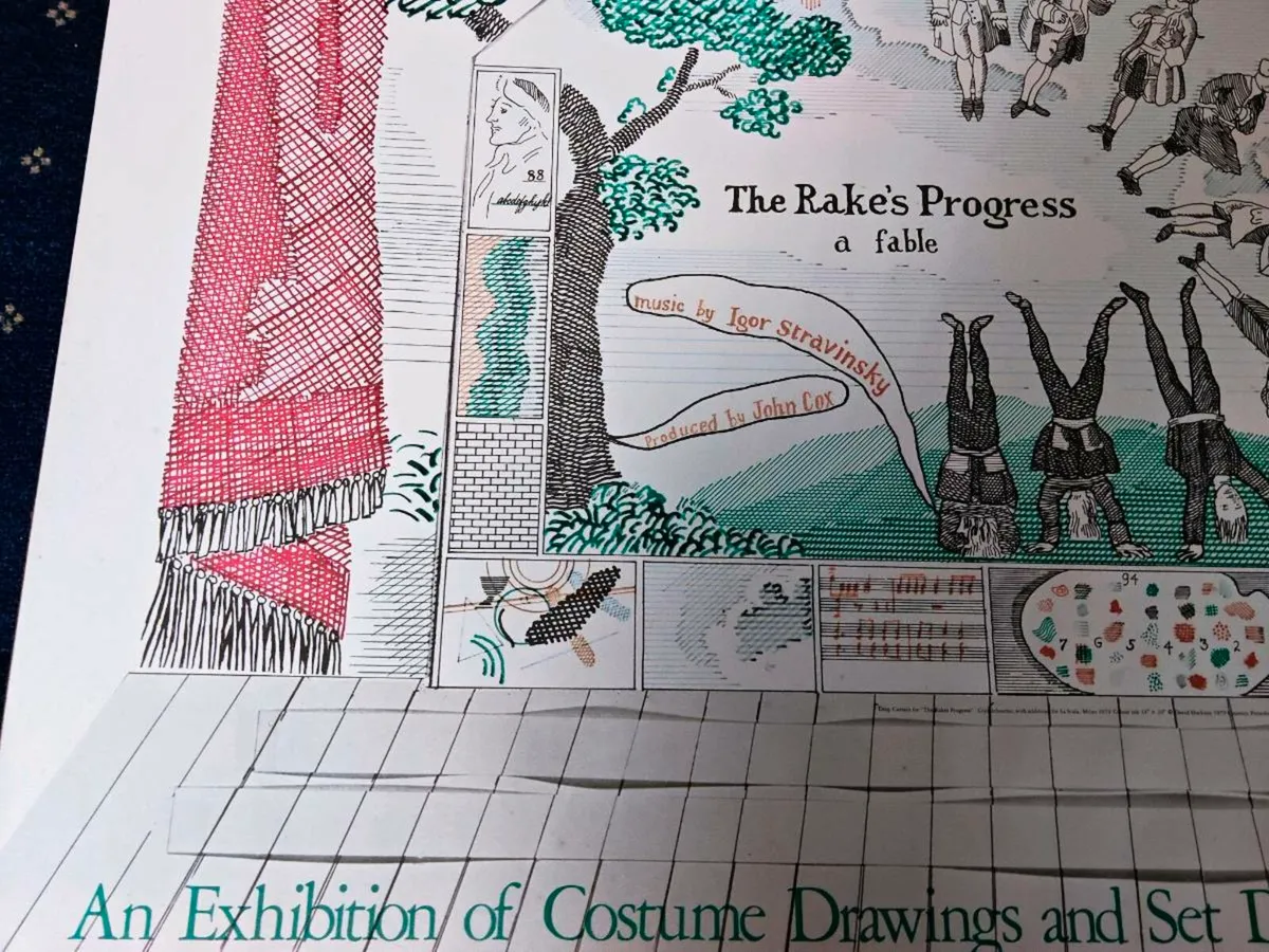 David Hockney exhibition poster - Image 3