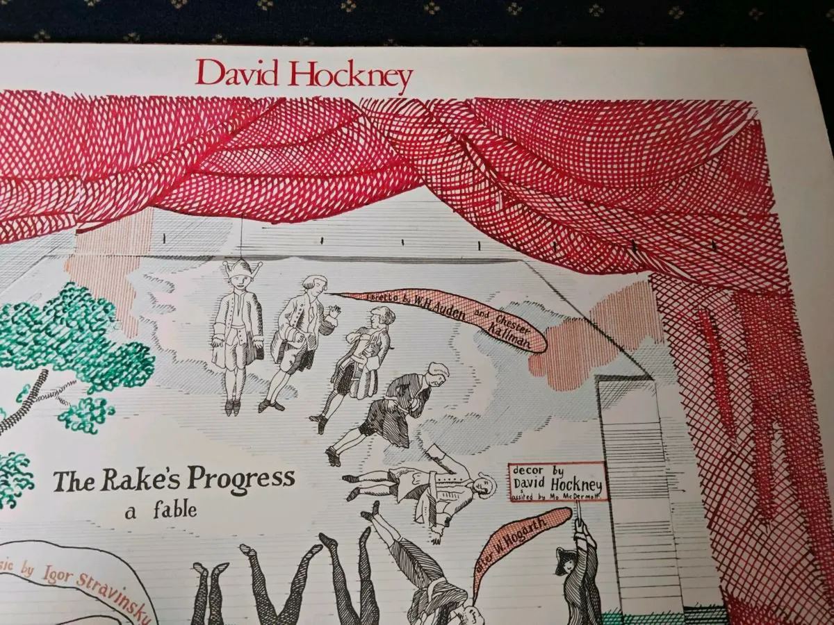 David Hockney exhibition poster - Image 4