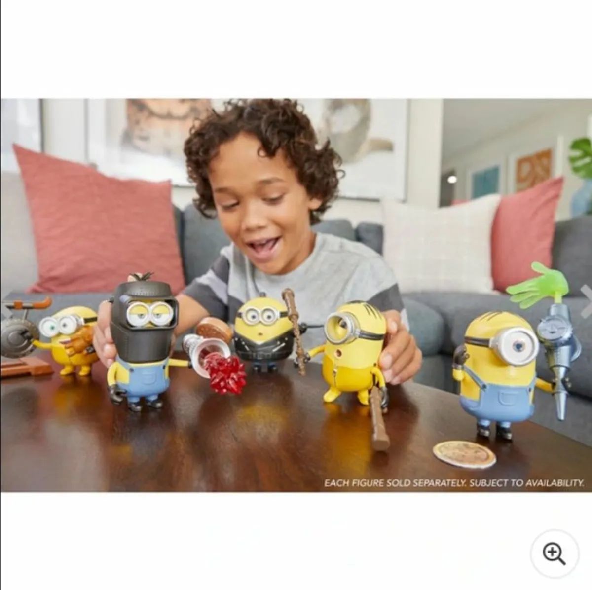 Minions The Rise of Gru  Stone Tossing Otto Figure - Image 4