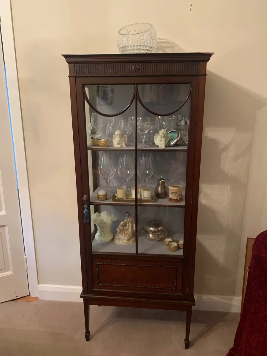 Victorian display cabinet - Image 1