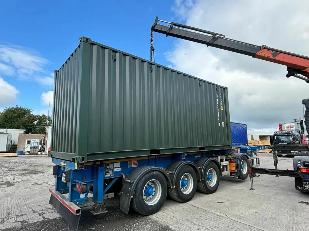 New 20FT Shipping Containers - GREEN - Image 1