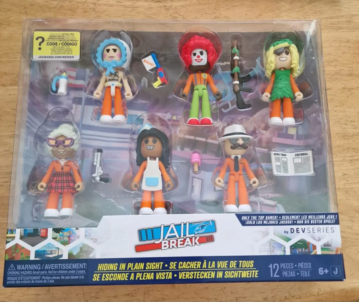 Jailbreak: Hiding in Plain Sight 7cm Action Figure - Image 1