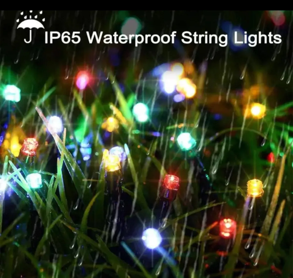 22 Metre 200 Solar Powered Garden String Lights - Image 2