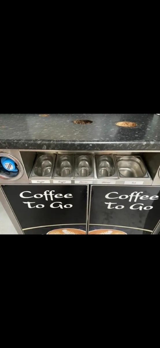 Coffee Stand Stainless Steel Condiment unit - Image 3