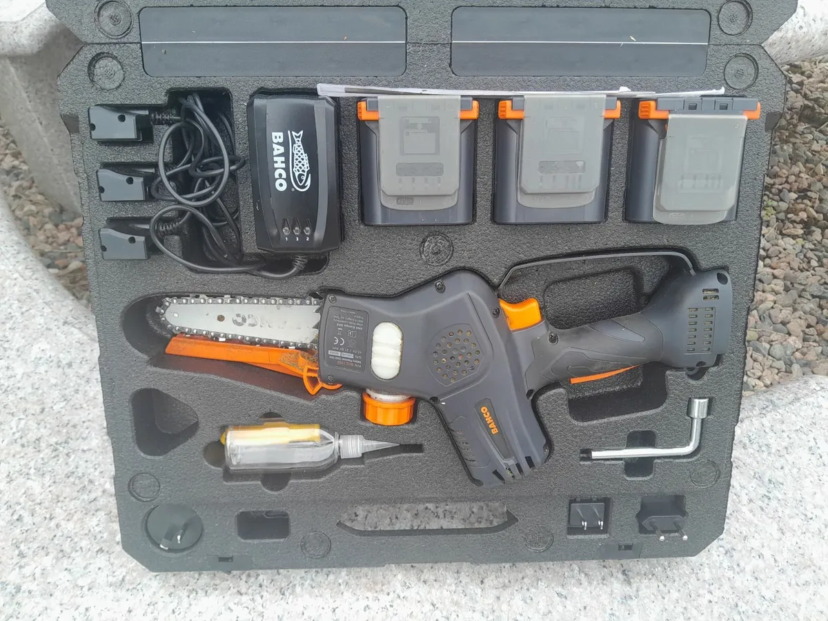 Battery chainsaw bahco - Image 2